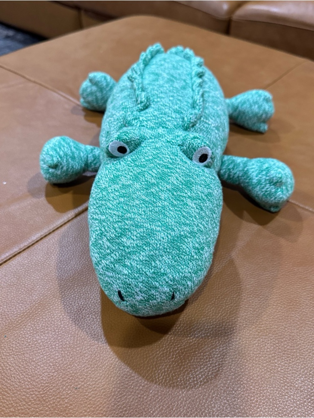 Target Alligator Throw Pillow Plush Green Crocodile Kids Decor 22” Animal Pillow - Picture 2 of 7